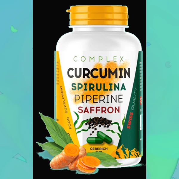 Curcumin Spirulina Piperine